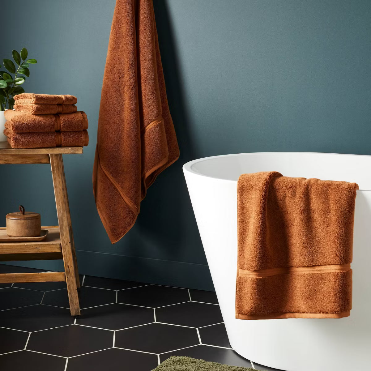 Spa Plush Bath Towel Caramel - Threshold™