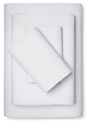 Room Essentials Microfiber Stripped , Wrinkle Resistance, Twin XL Sheet Set