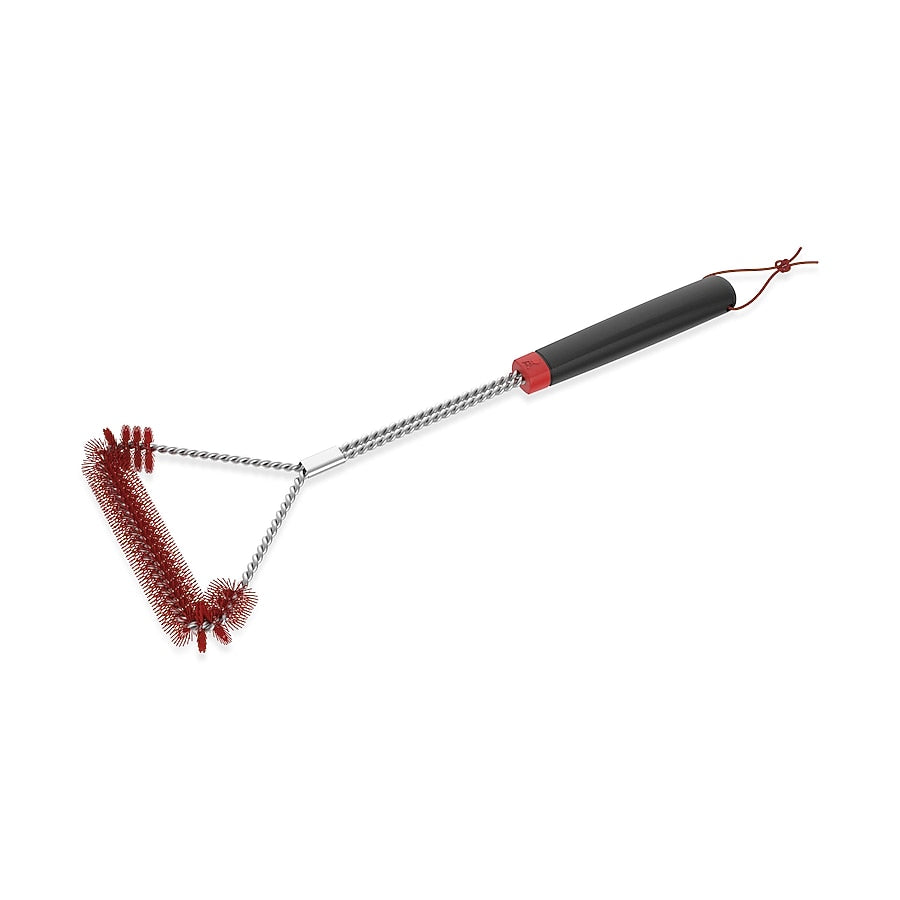 Weber Cold Clean Nylon Grill Brush 18-in Plastic Handle