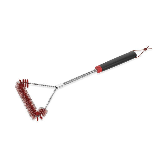 Weber Cold Clean Nylon Grill Brush 18-in Plastic Handle
