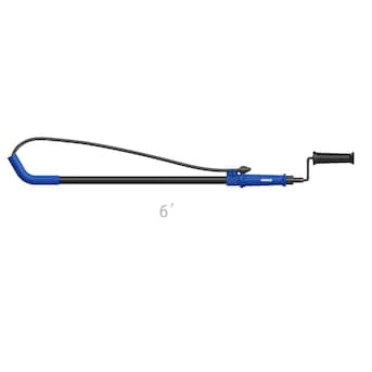 Kobalt 1/2-in x 6-ft High carbon wire Hand auger for Toilet