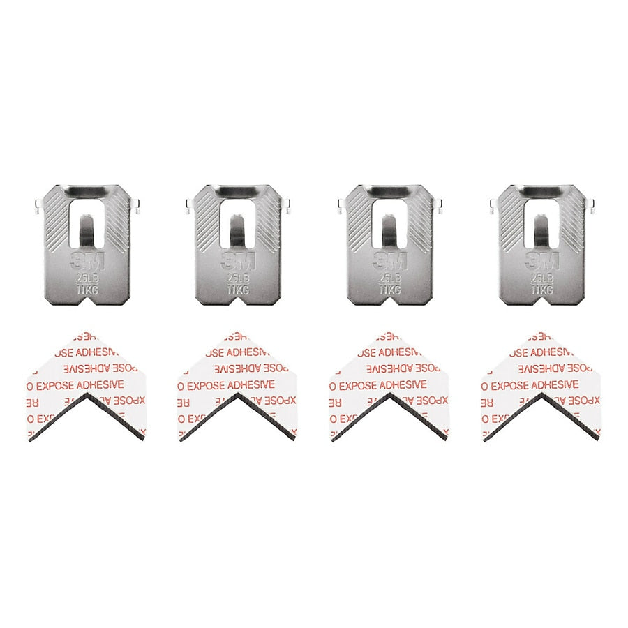 3M CLAW Steel 25-lb Capacity Picture Hanging Tool 4 - Pack