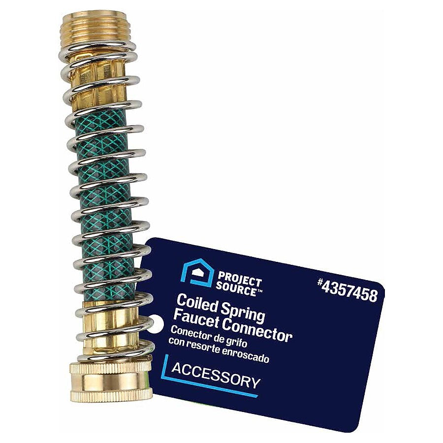 Project Source Metal Coiled spring Faucet Connector