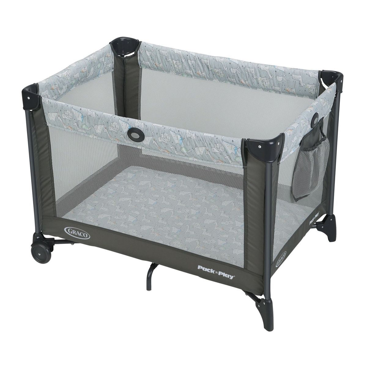 Graco Pack 'n Play Portable Playard - Marty: Locking Wheels, Carrying Bag, Folds for Easy Transport