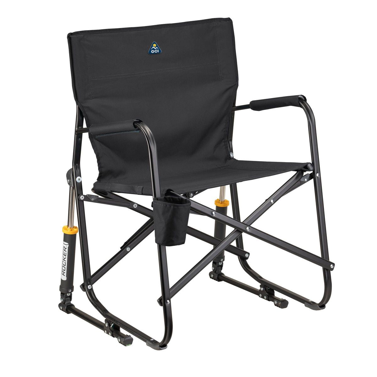 GCI Outdoor Freestyle Rocker Portable Rocking Camping Chair - Dark Charcoal