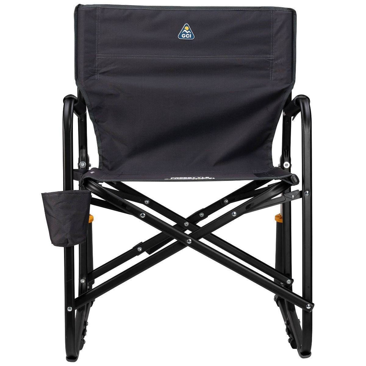 GCI Outdoor Freestyle Rocker Portable Rocking Camping Chair - Dark Charcoal