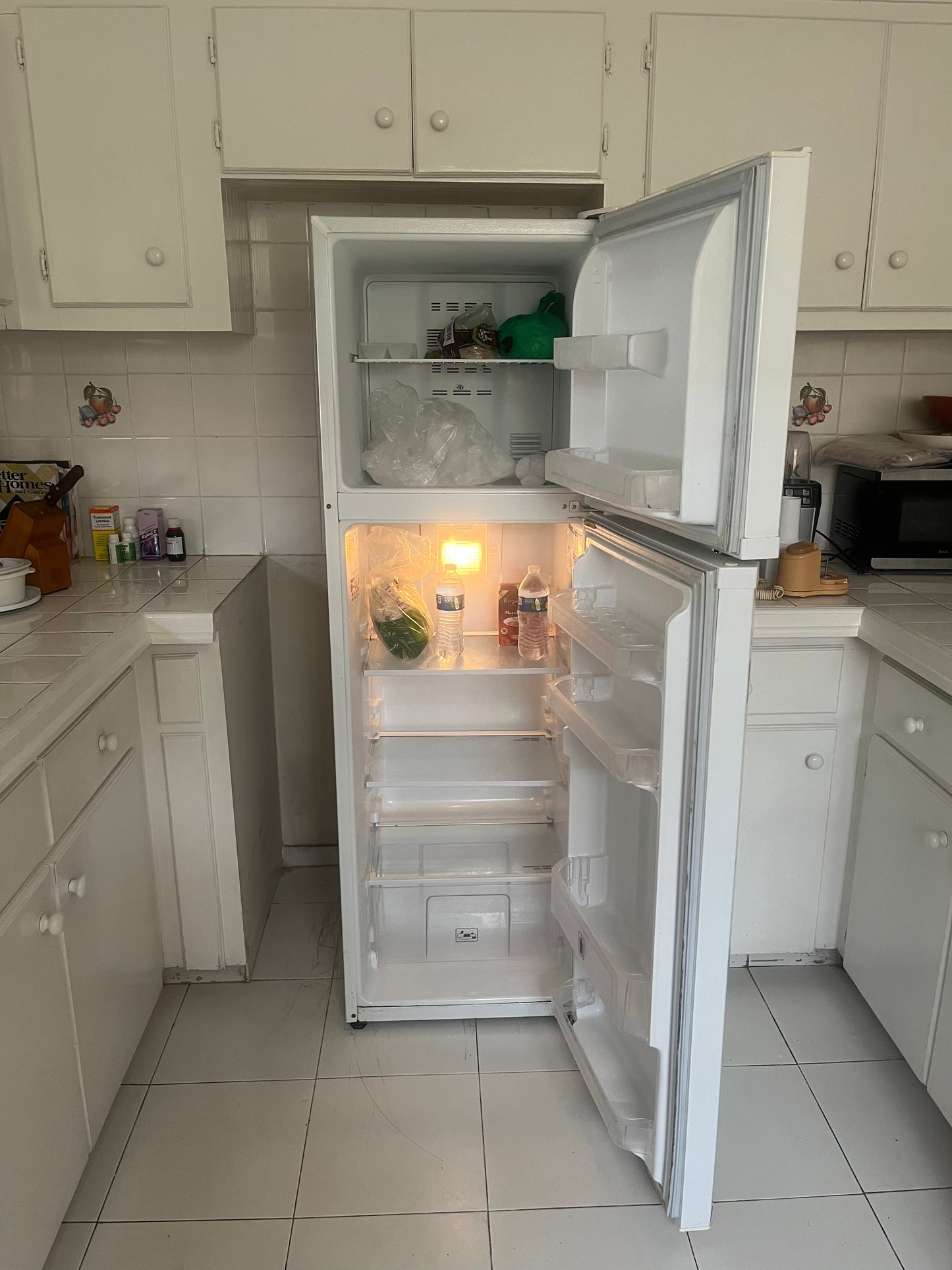 Mabe 10 Cubic Foot Top Mount Refrigerator
