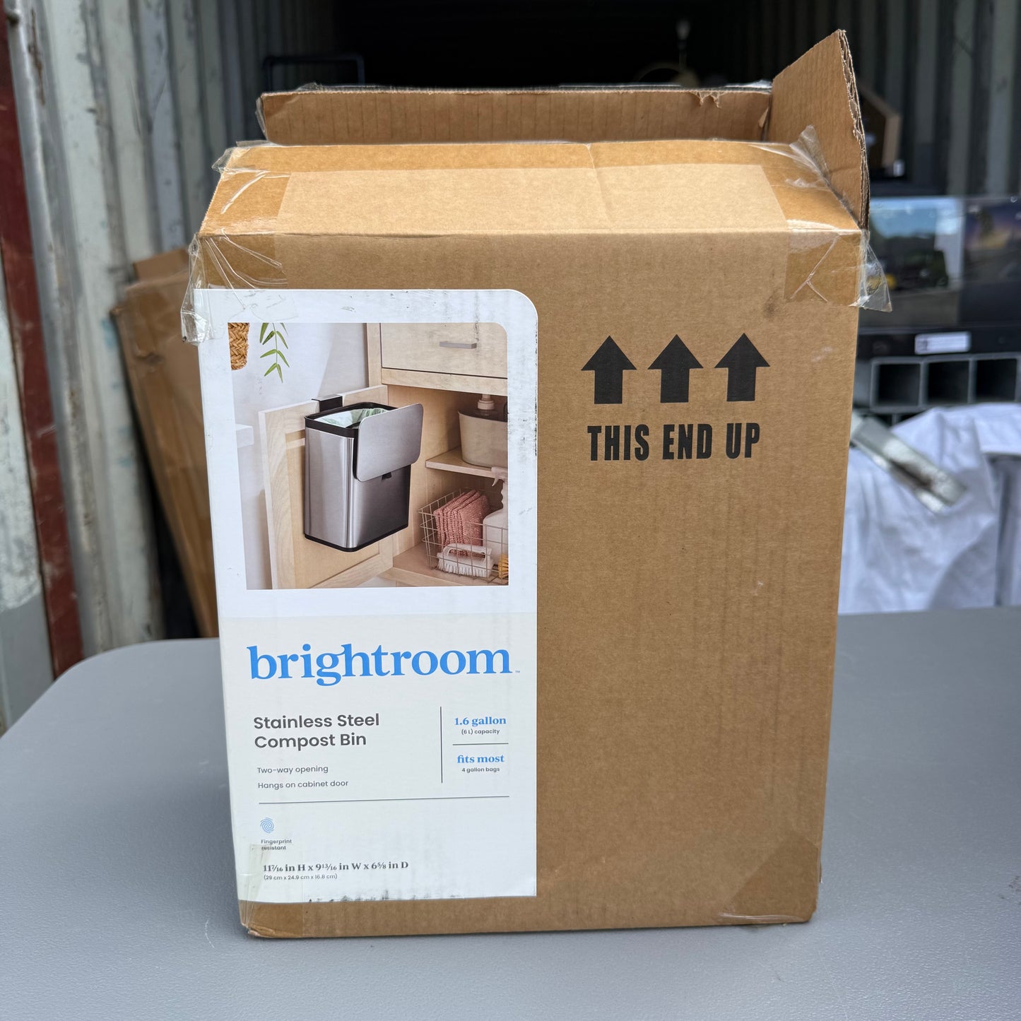 Compost Bin Stainless Steel - Brightroom™