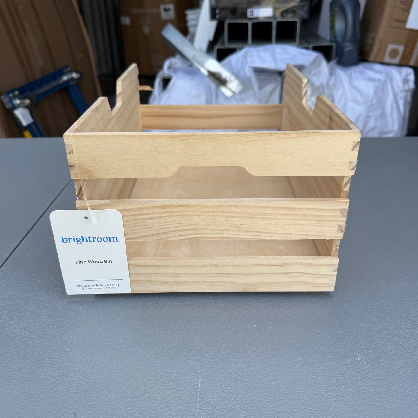 Small Wood Bin - Brightroom™