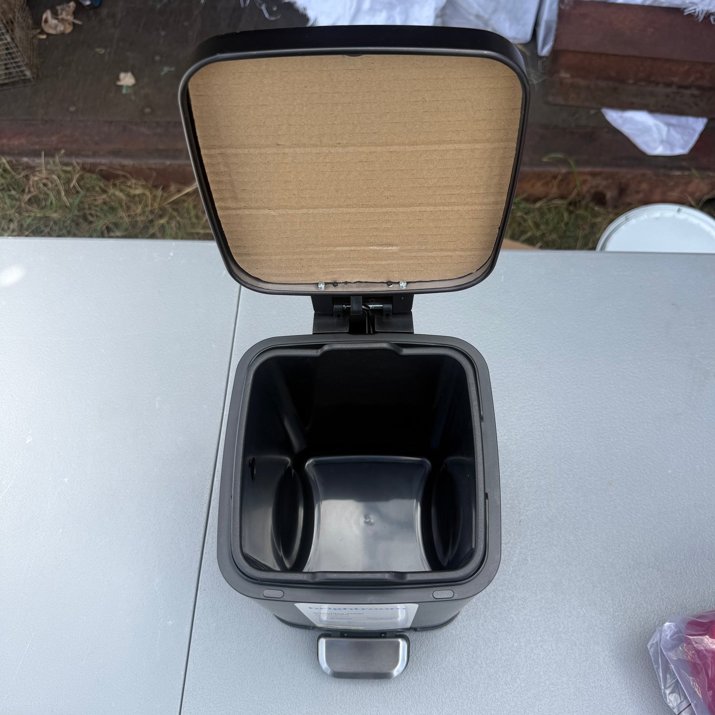4L Step Trash Can Stainless Steel - Brightroom™