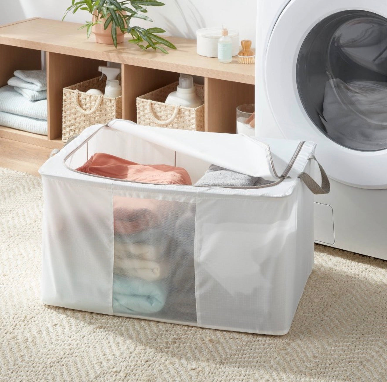 Collapsible Large Storage Bin - Brightroom™